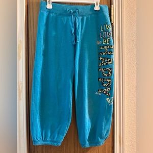 Used justice sweats szL has minor marks see pics